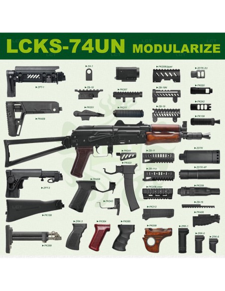 Fusil LCKS-74UN AEG - LCT | Airsoft Yecla