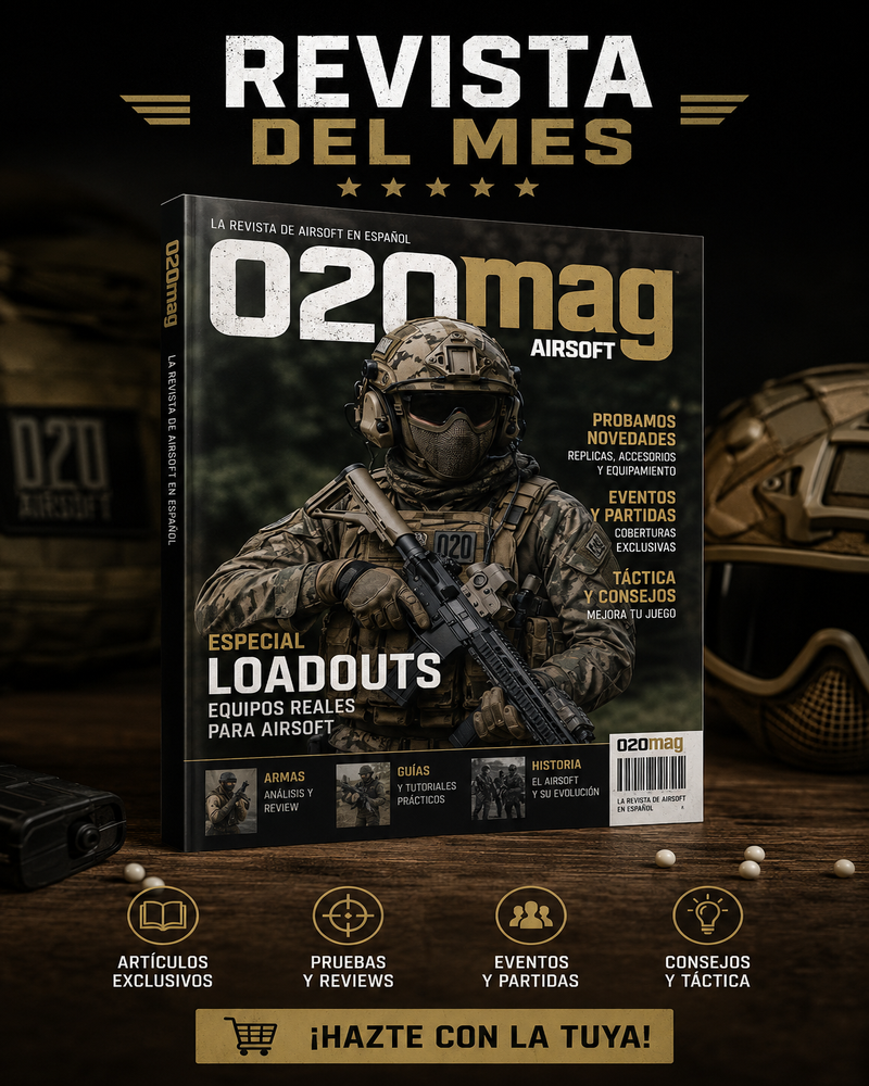 Revista del Mes 020MAG | Revista Oficial de Airsoft | Airsoft Yecla
