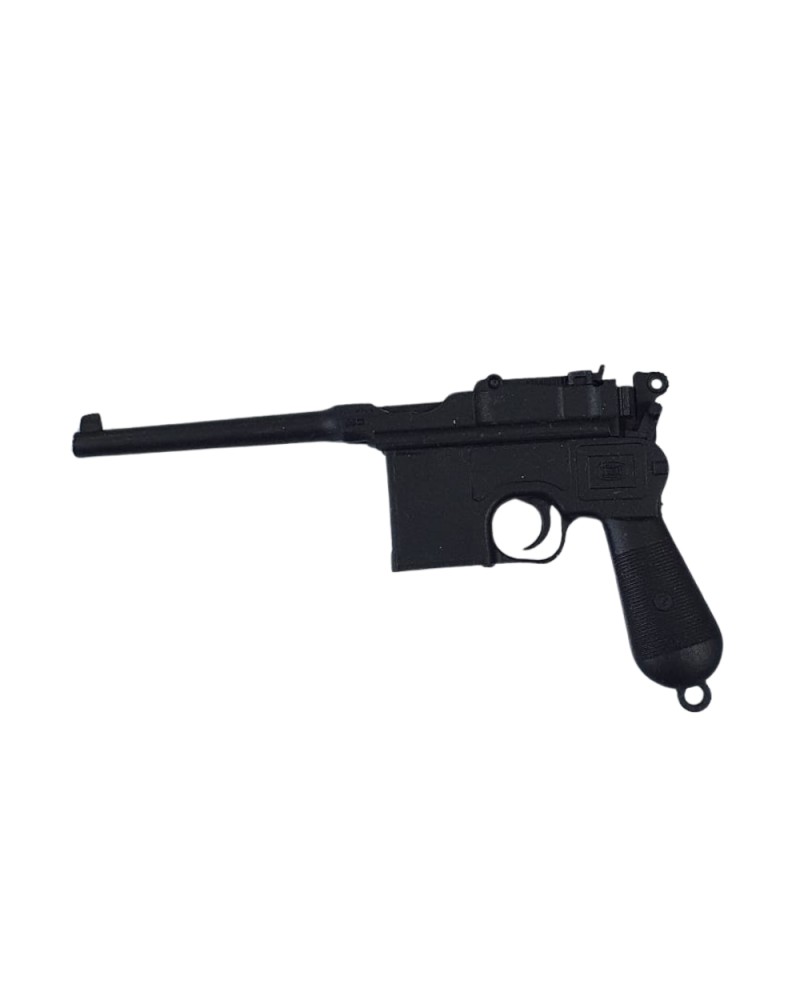 Llavero pistola Mauser C96 - Negro - AirsoftYecla.es