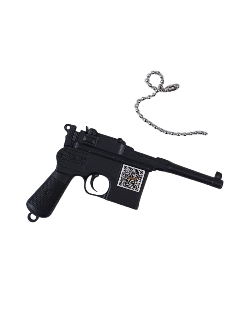 Llavero pistola Mauser C96 - Negro - AirsoftYecla.es