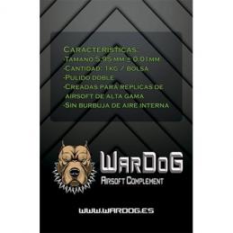 Boules WarDog BBs 0.25g 1kg Bio