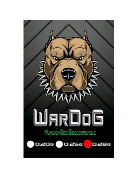 Bolas WarDog BBs 0.28g 1kg Bio