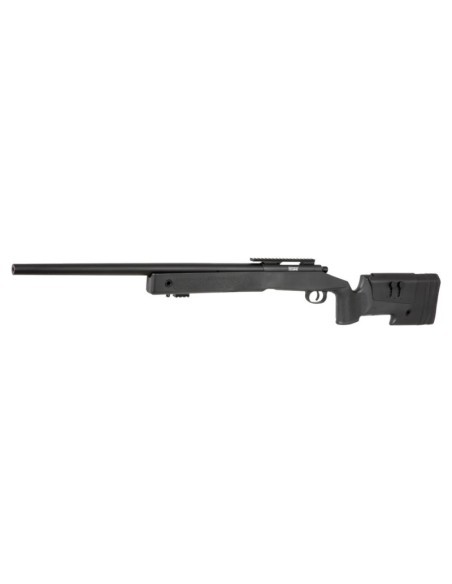 Rifle de Francotirador de Muelle Specna Arms SA-S02 Core Negro | Airsoft Yecla