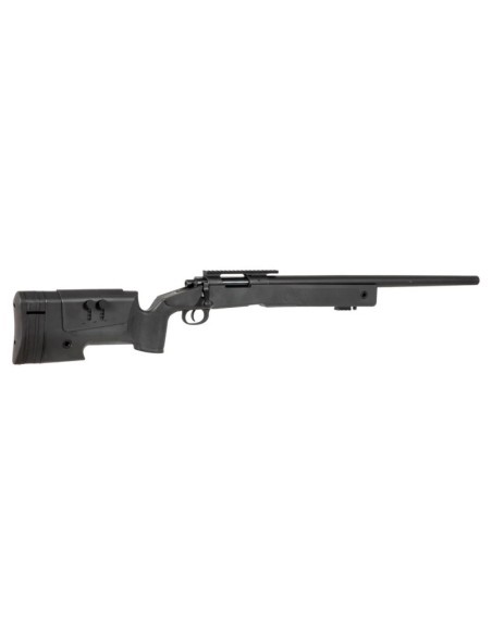 Rifle de Francotirador de Muelle Specna Arms SA-S02 Core Negro | Airsoft Yecla