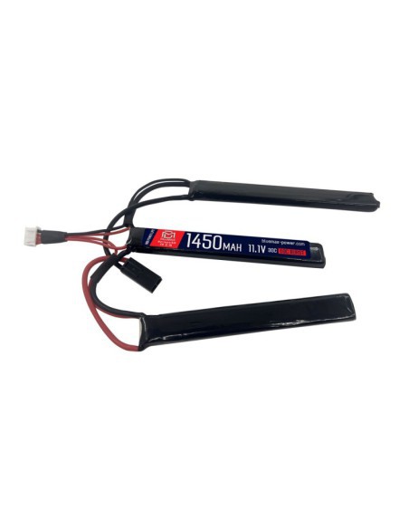 Batería LI-PO 11.1V 1300mAh 15/30C Butterfly | Airsoft Yecla