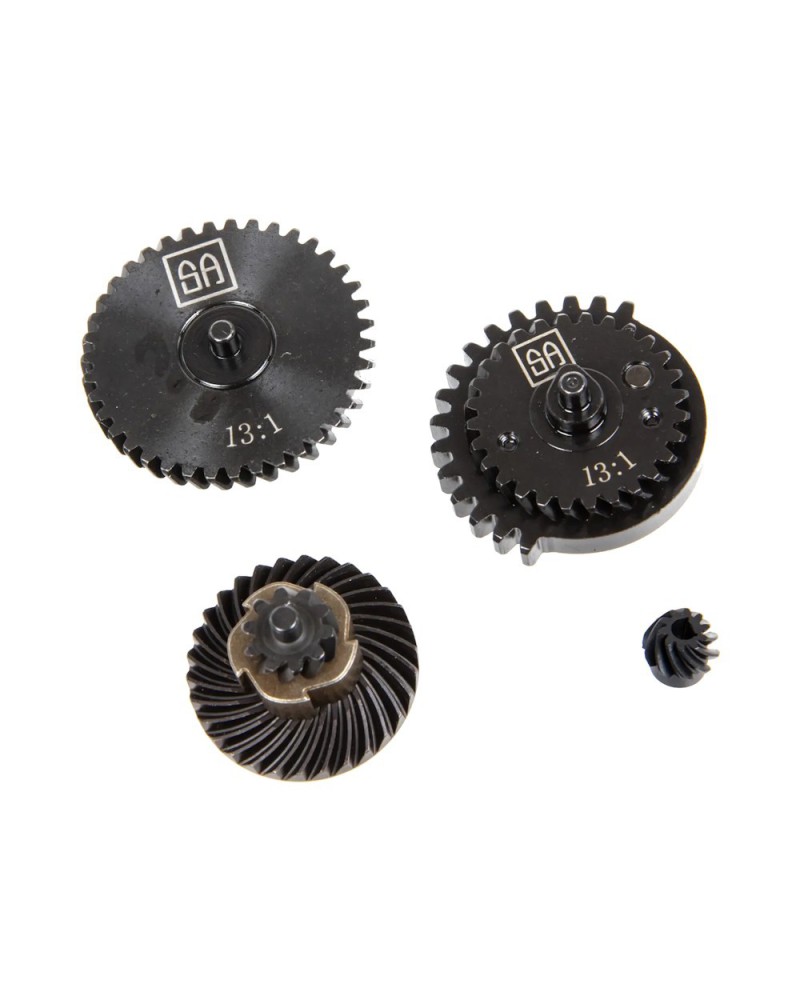 Engranajes Helicoidales de Acero CNC 16:1 | Airsoft Yecla
