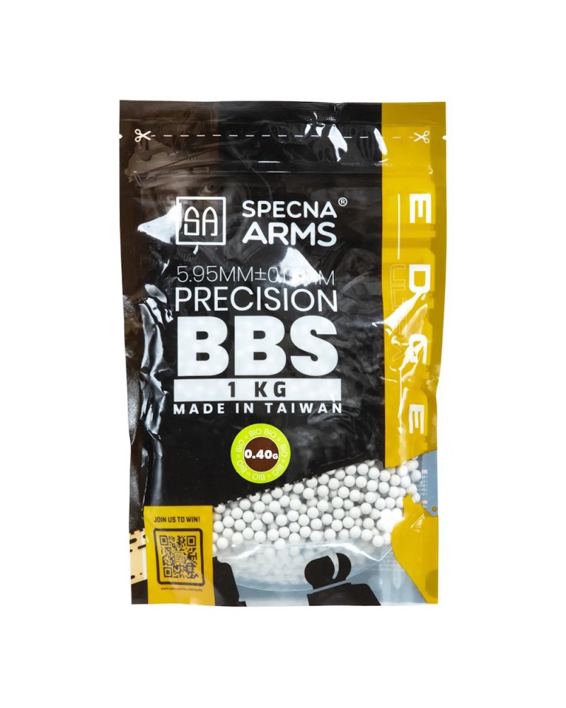 Bolas biodegradables EDGE ULTRA 0.40g | Airsoft Yecla