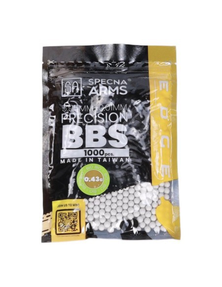 Bolas biodegradables EDGE ULTRA 0.40g | Airsoft Yecla