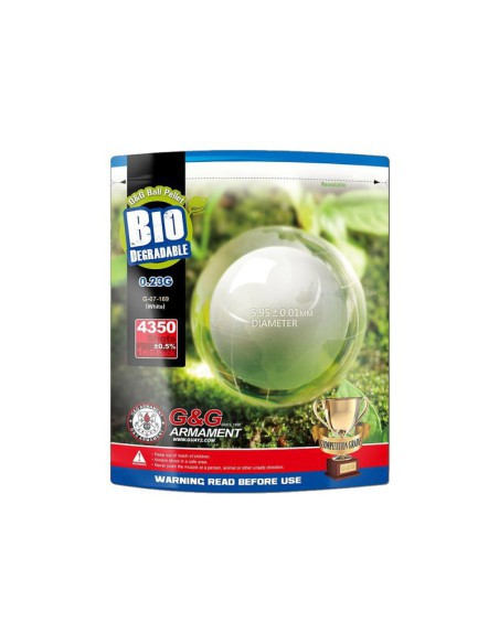 Bolas biodegradables EDGE ULTRA 0.36g | Airsoft Yecla
