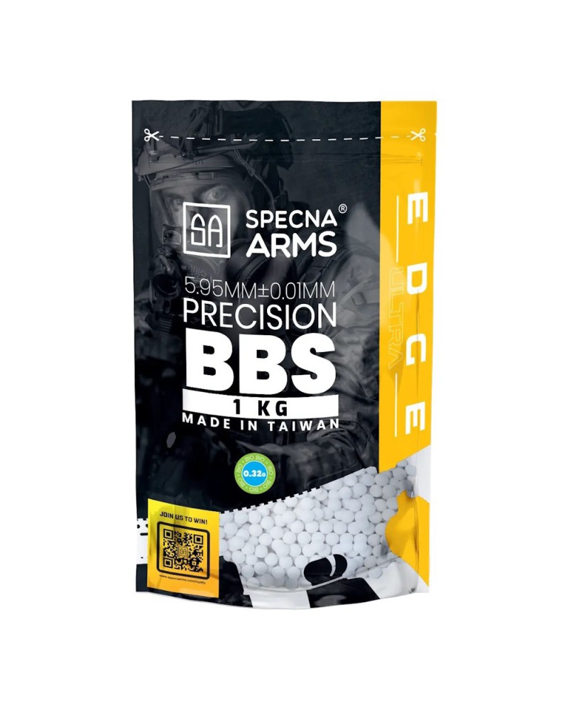 Bolas Biodegradables EDGE ULTRA 0.32g | Airsoft Yecla