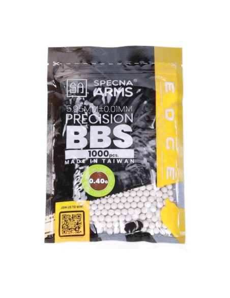 Bolas Biodegradables EDGE ULTRA 0.32g | Airsoft Yecla