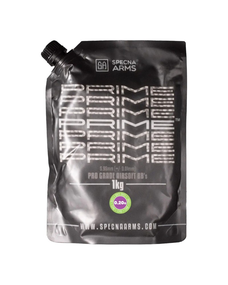 Bolas Biodegradables Specna Arms Prime Precision 0.20g | Airsoft Yecla