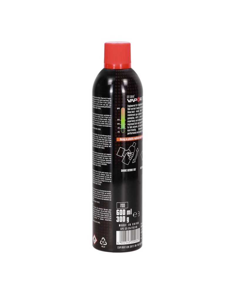 Gas de Airsoft Vapor Rojo 600ml | Airsoft Yecla