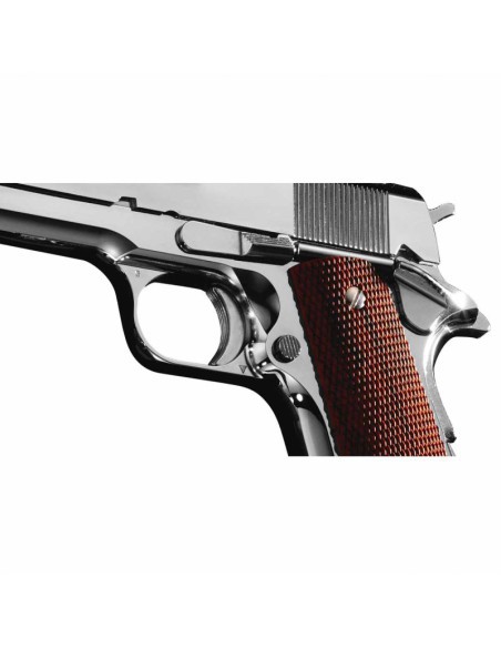 Pistola Gas Government Mark IV Series´70 Nickel Plata | Airsoft Yecla