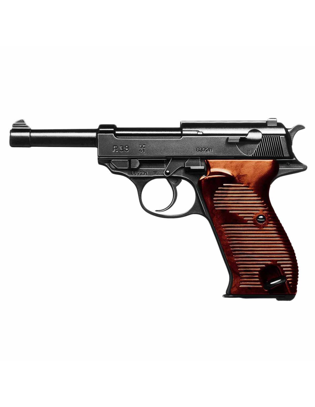 Pistola muelle 10HOP Walther P38 Tokyo Marui Negro - Tokyo Marui