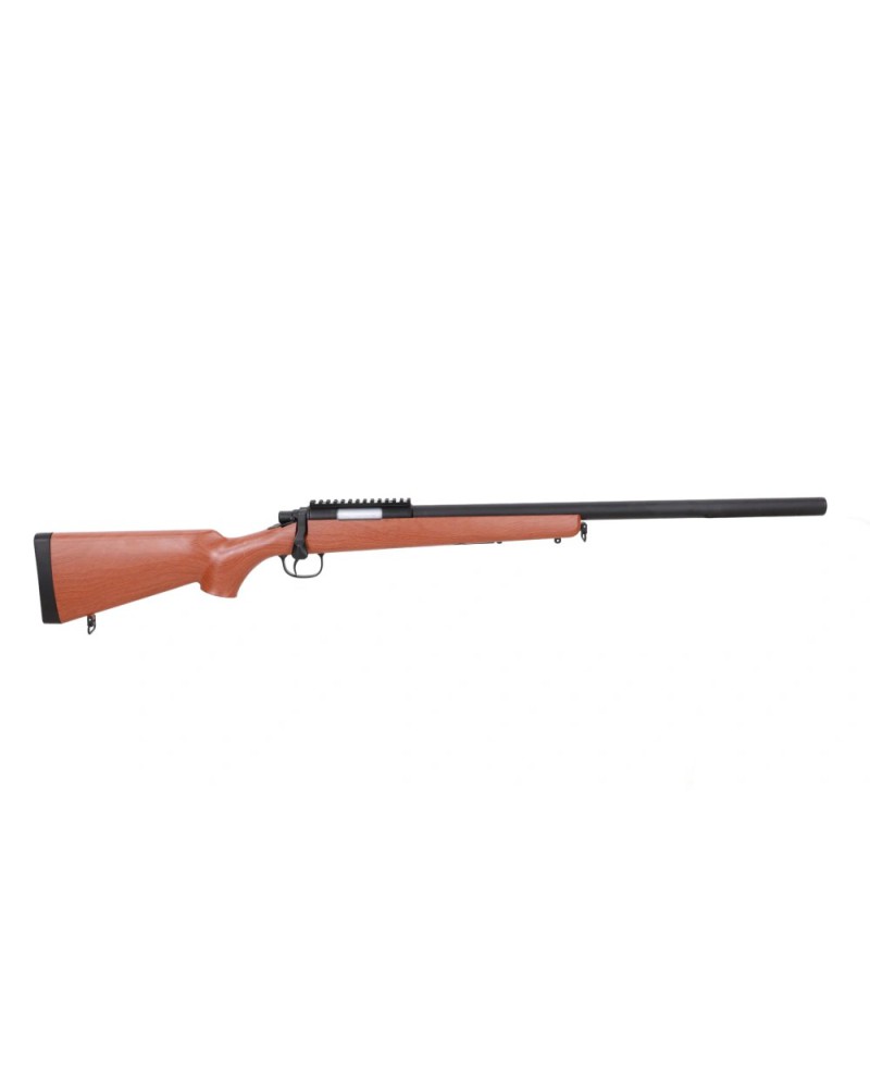 Francotirador Specna Arms M700 RETRO de cerrojo marrón | Airsoft Yecla