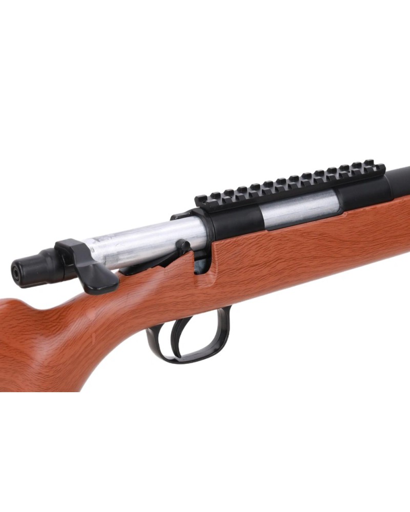 Francotirador Specna Arms M700 RETRO de cerrojo marrón | Airsoft Yecla