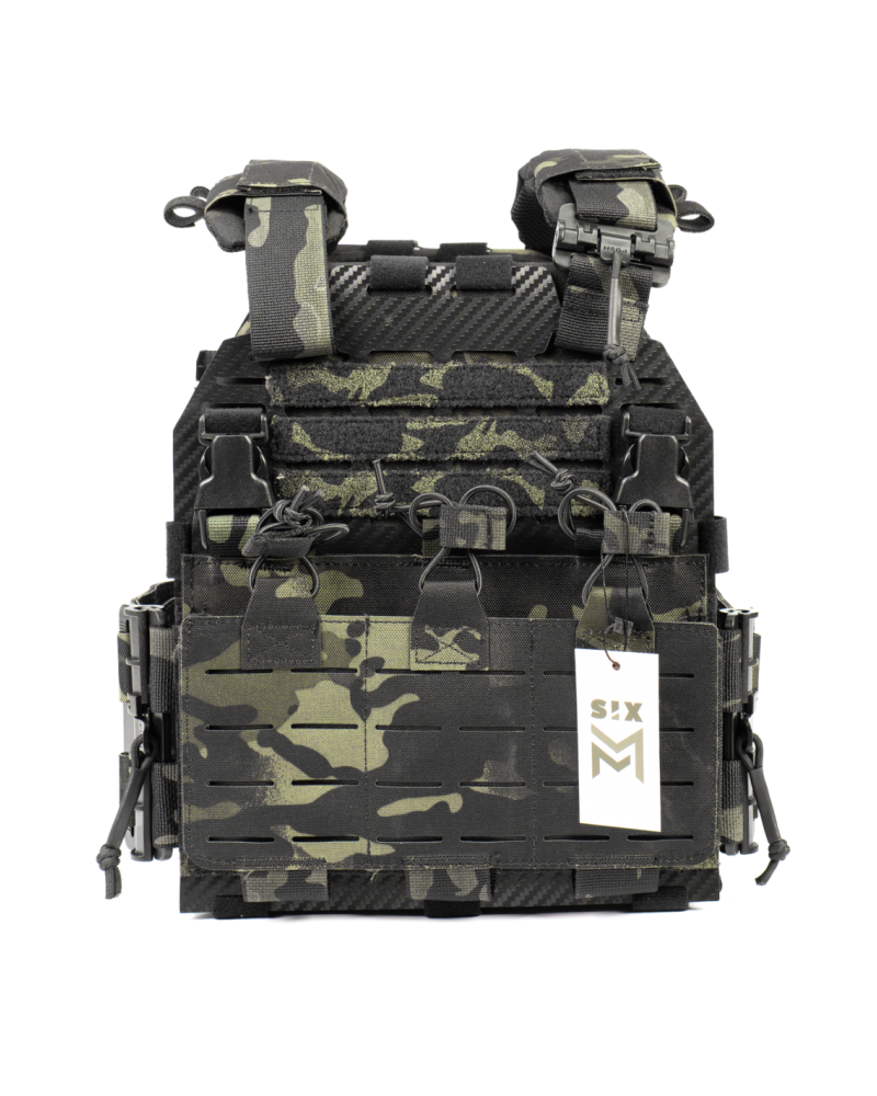 Chaleco táctico V066 MCBK - SIXMM | Airsoft Yecla