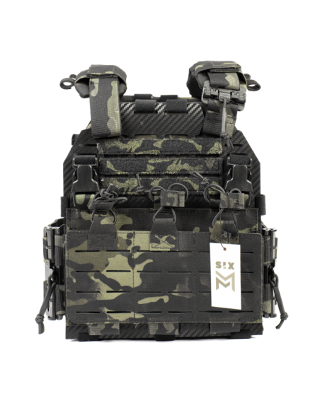 Chaleco táctico V066 MCBK - SIXMM | Airsoft Yecla