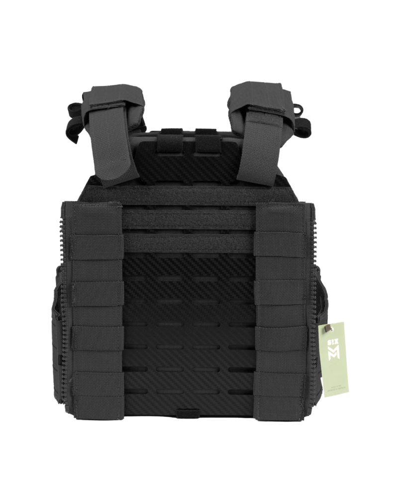 Chaleco táctico V066 BK - SIXMM | Airsoft Yecla
