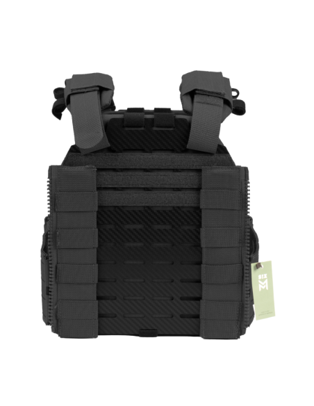 Chaleco táctico V066 BK - SIXMM | Airsoft Yecla
