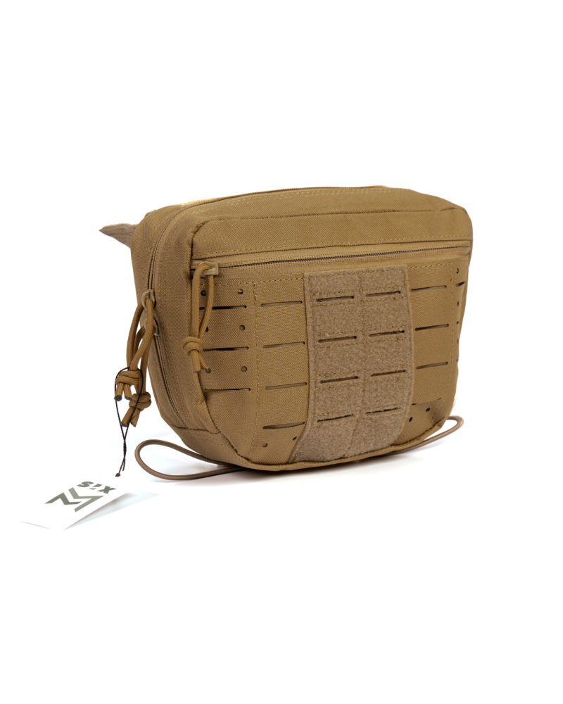 Bolsa DDU Pouch TAN MOLLE 22×16×4 cm - SIXMM | Airsoft Yecla