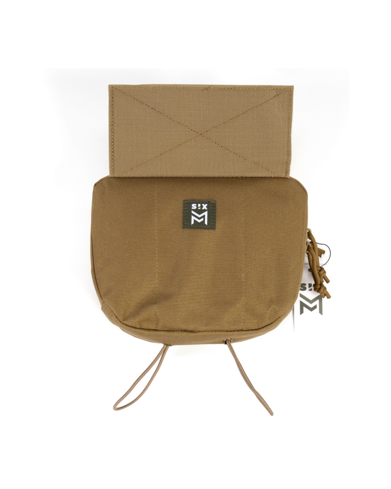 Bolsa DDU Pouch TAN MOLLE 22×16×4 cm - SIXMM | Airsoft Yecla
