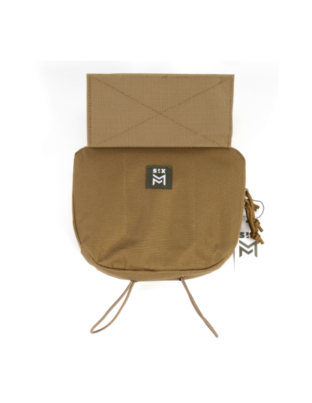 Bolsa DDU Pouch TAN MOLLE 22×16×4 cm - SIXMM | Airsoft Yecla