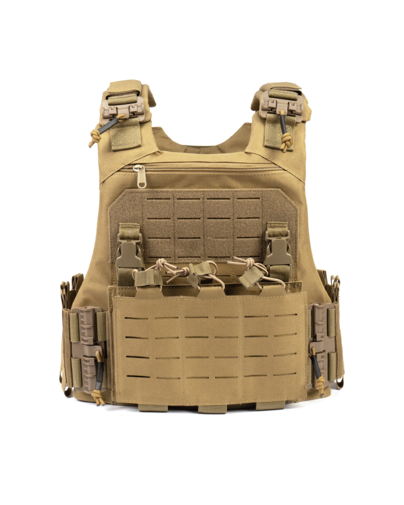 Chaleco táctico CUV VEST TAN - SIXMM | Airsoft Yecla