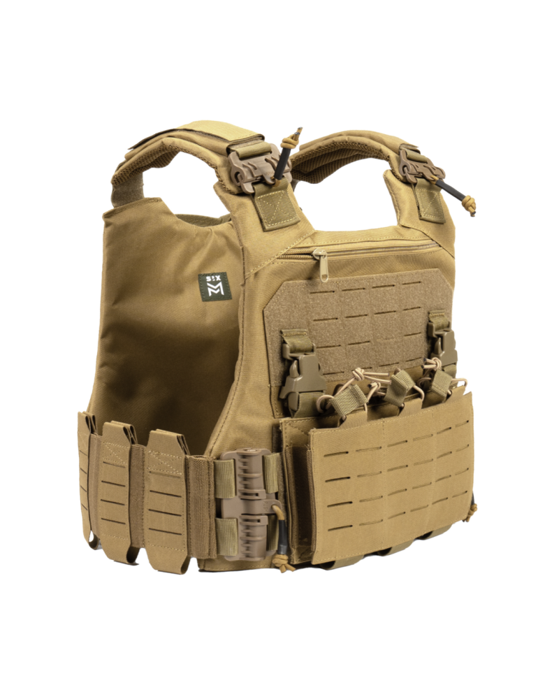 Chaleco táctico CUV VEST TAN - SIXMM | Airsoft Yecla