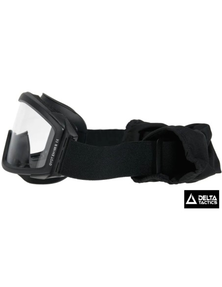 GAFAS PROTECCION ANTI VAHO NEGRAS 3 LENTES DELTA TACTICS