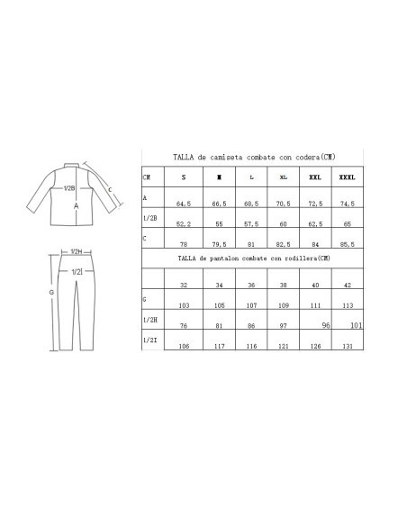 Uniforme de combate G3 BK Talla L - SixMM | Airsoft Yecla