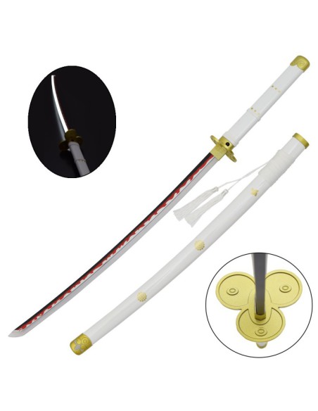 Katana Enma LED con hoja de bambú - One Piece | AirsoftYecla