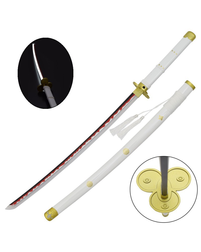 Katana Enma LED con hoja de bambú - One Piece | AirsoftYecla