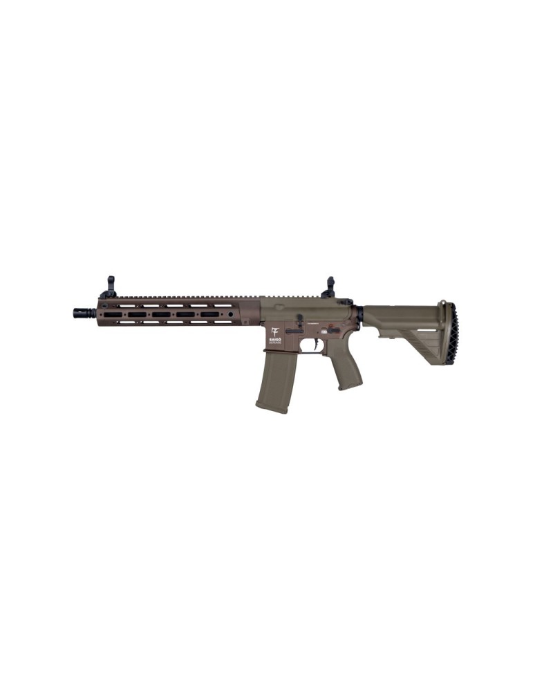 Fusil AEG Shogun Aster MK2 Tan - Saigo Defense | Airsoft Yecla