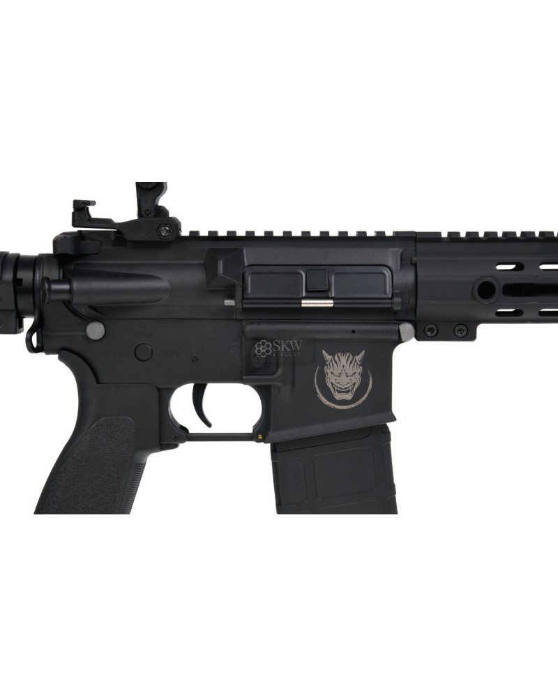 Fusil AEG Shinobi Black - Saigo Defense | Airsoft Yecla