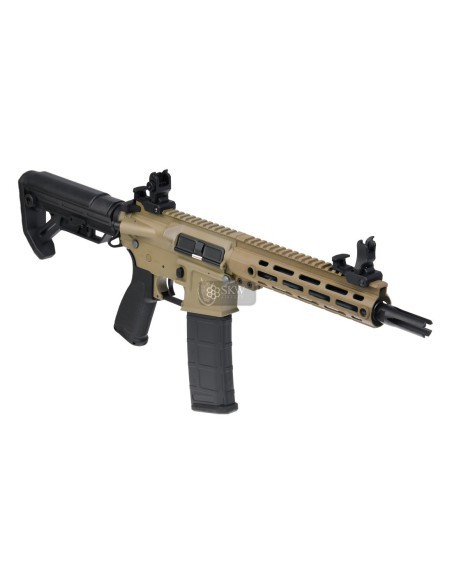 Fusil AEG Shinobi Tan Combo - Saigo Defense | Airsoft Yecla