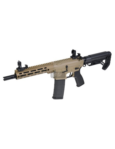 Fusil AEG Shinobi Tan Combo - Saigo Defense | Airsoft Yecla