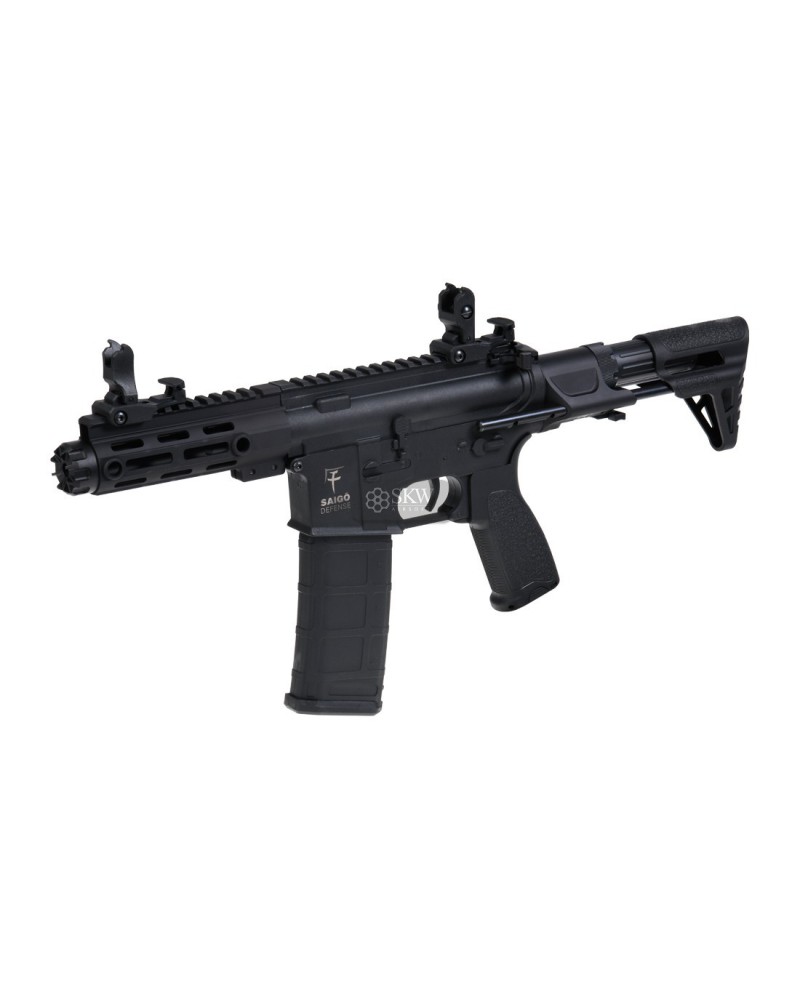 Fusil AEG Ronin Black Combo 130 rds - Saigo Defense | Airsoft Yecla