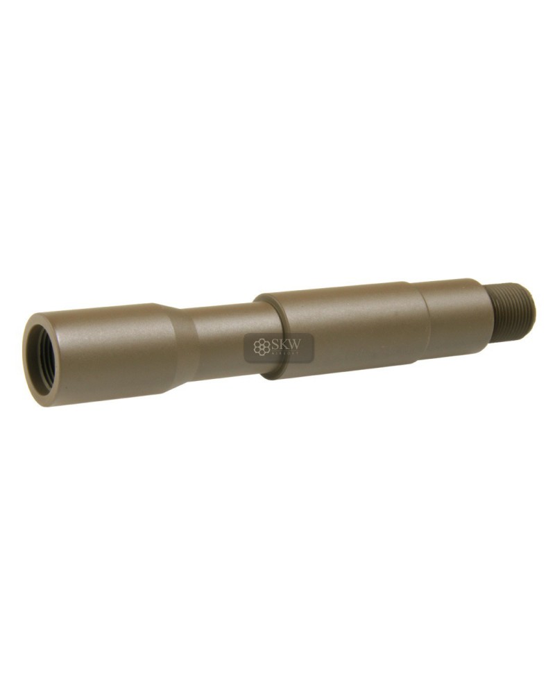 Cañón externo M4-M16 tan - Saigo Defense | Airsoft Yecla