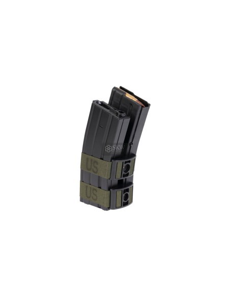 Cargador eléctrico doble 800 BBs para M4 - Saigo Defense
