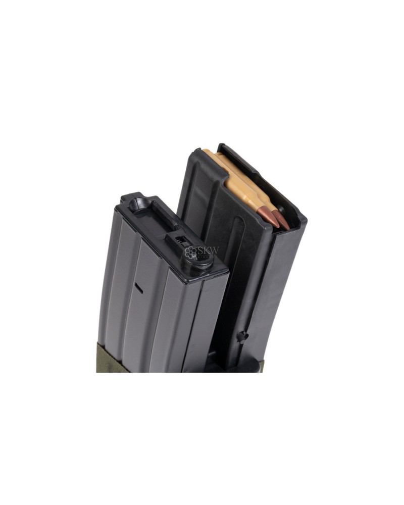 Cargador eléctrico doble 800 BBs para M4 - Saigo Defense