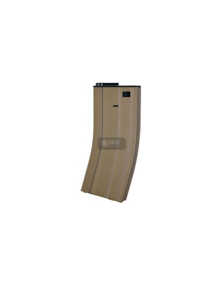 Cargador metálico AEG M4 70 BBs tan - Saigo Defense