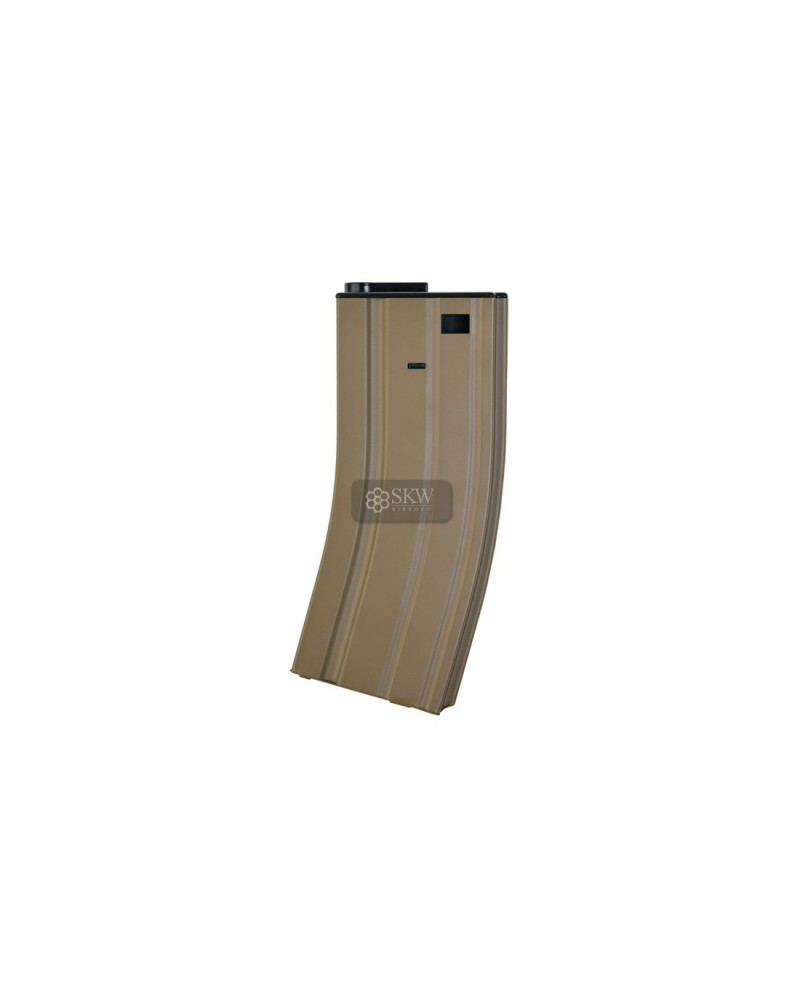 Cargador metálico AEG M4 70 BBs tan - Saigo Defense | Airsoft Yecla