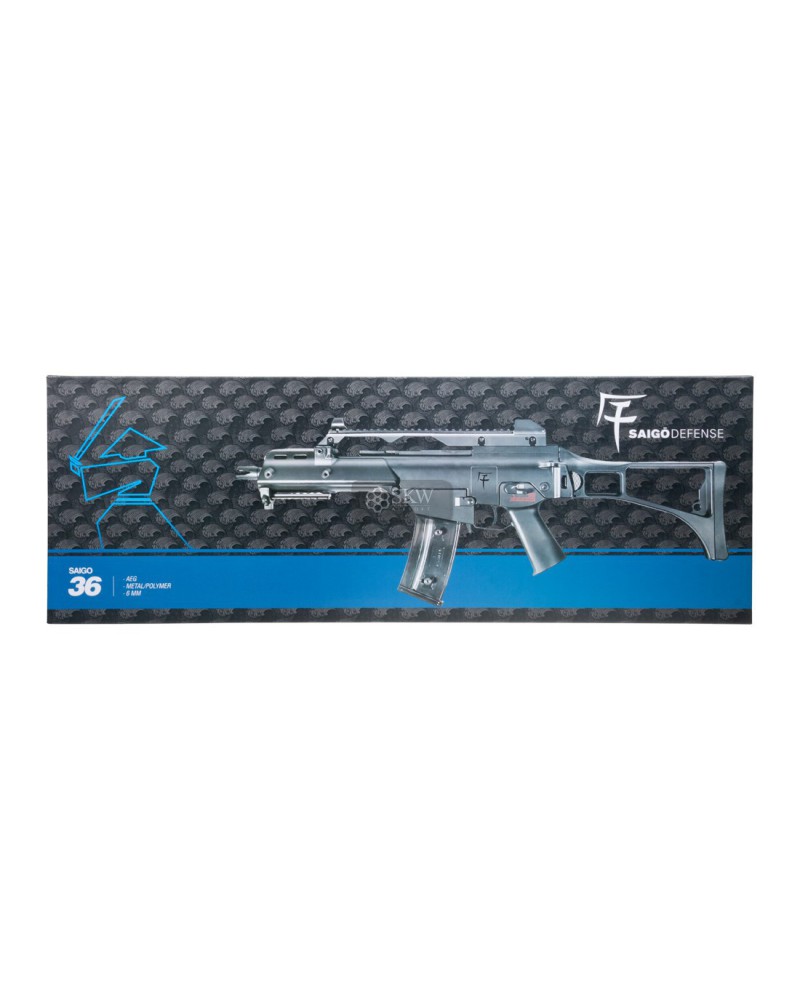 Fusil 36 AEG TAN - Saigo Defense | Airsoft Yecla