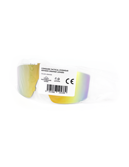 Gafas CONQUER KRYDON lentes naranjas | Airsoft Yecla 2