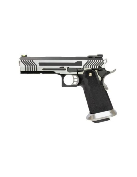PISTOLA ARMORER WORKS HI-CAPA FULL METAL PLATA
