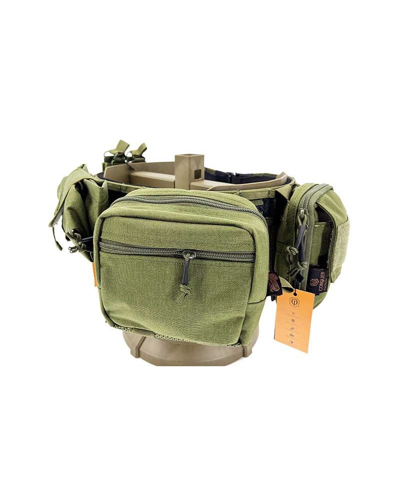 Cinturón FS BELT L Negro - Conquer | Airsoft Yecla