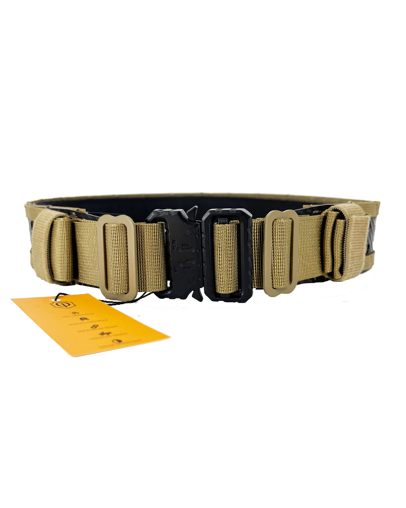 Cinturón táctico CONQUER FL Belt L - Tan