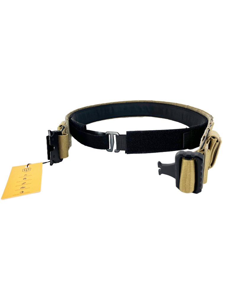 Cinturón táctico CONQUER FL Belt L - Tan